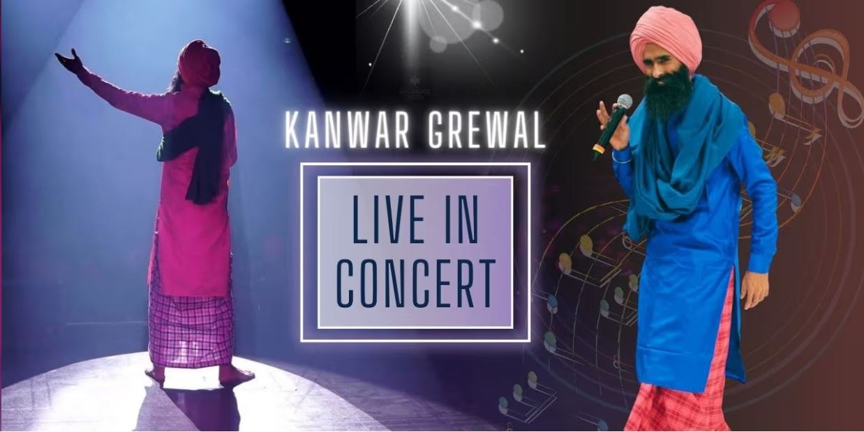 Indian Sufi Singer Kanwar Grewal live in Delhi on July 1st 2023