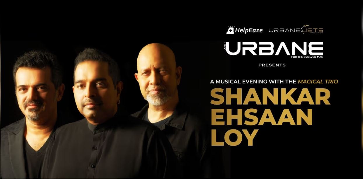 Popular musical trios Shankar-Ehsaan-Loy live in Pune on May 27th 2023