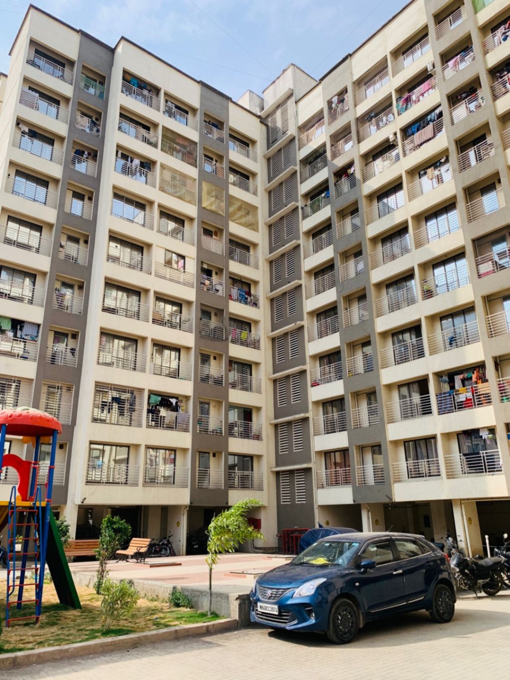 1 Bed/ 1 Bath Rent Apartment/ Flat; 472 sq. ft. carpet area, UnFurnished for rent @vasai east