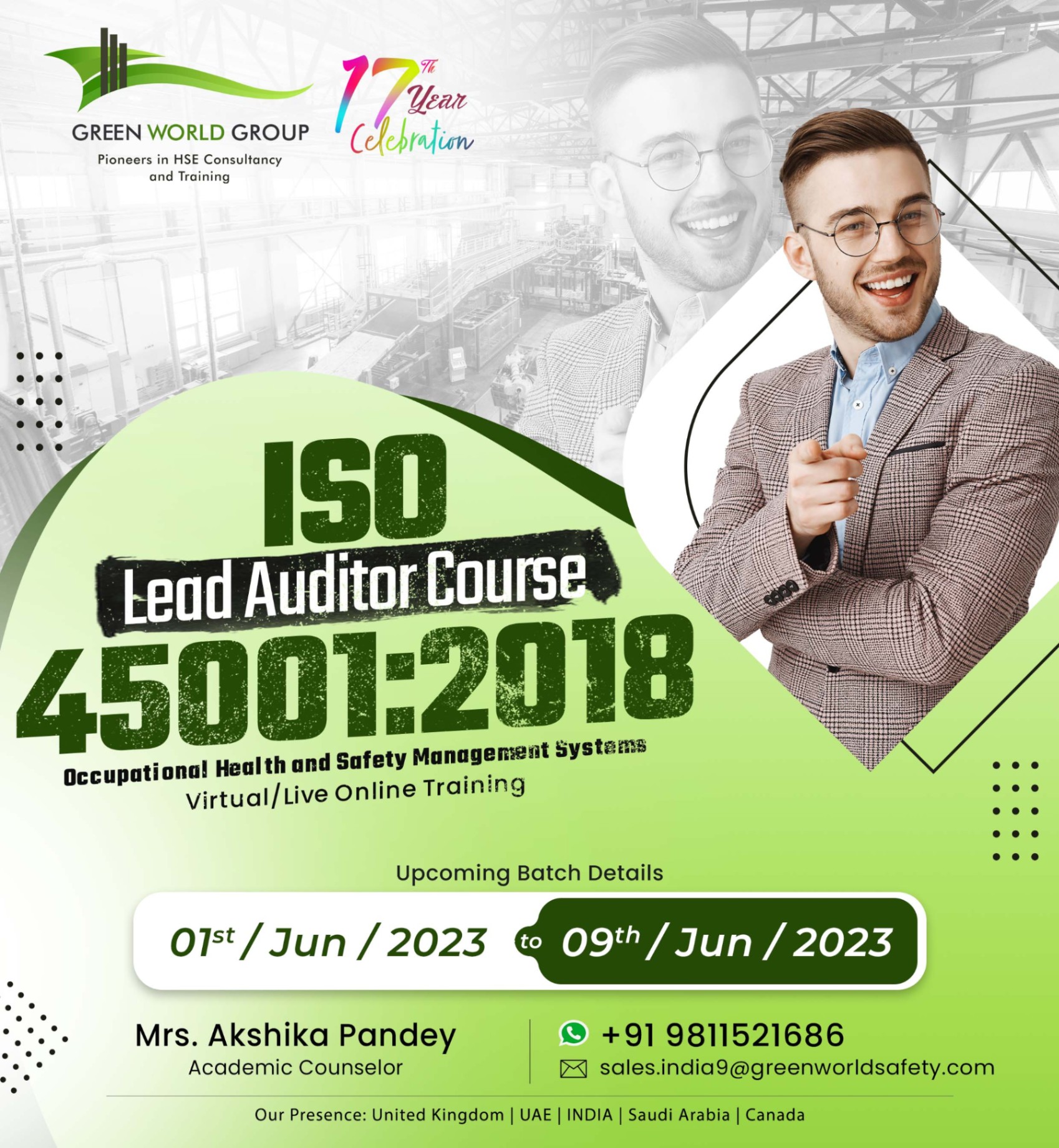 "Be an ISO Lead Auditor and Pave the Way for Excellence in Safety!"