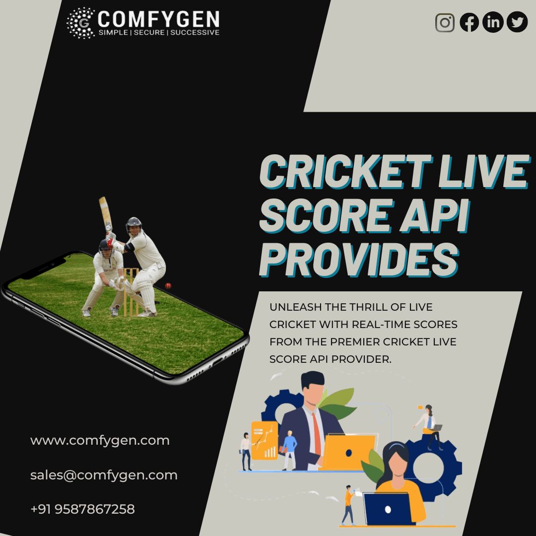 cricket live score api provides