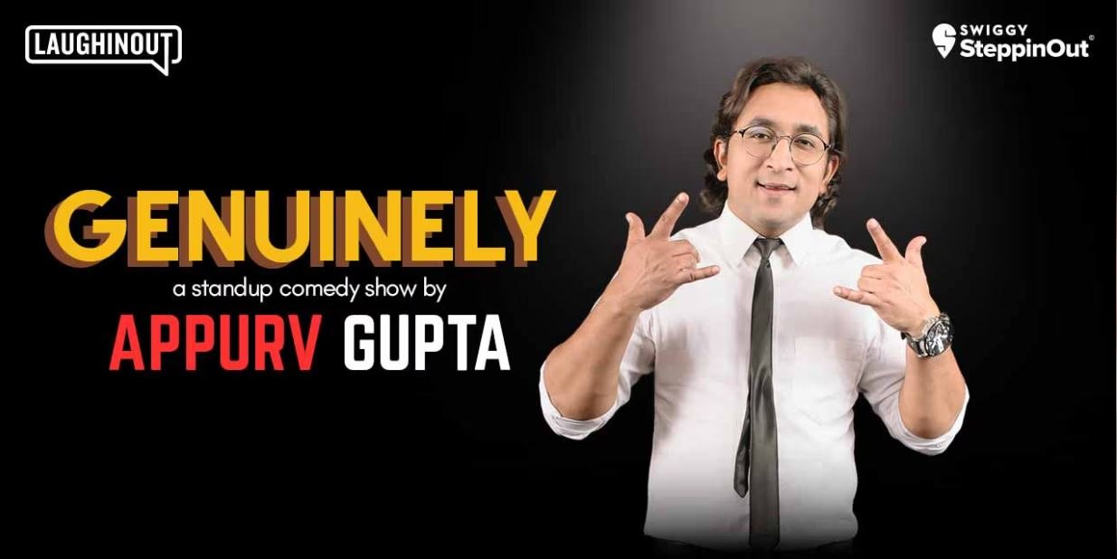 Stand-up comedian Appurv Gupta live in Chandigarh on Jun 11th 2023