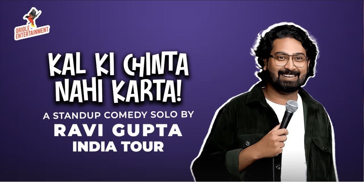 Stand-up comedian Ravi Gupta live in Ranchi on Jun 10th 2023