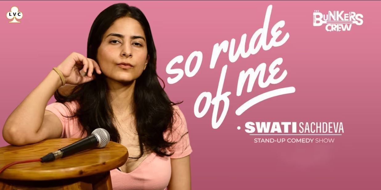 Stand-up comedian Swati Sachdeva live in Jalandhar on Jun 3rd 2023