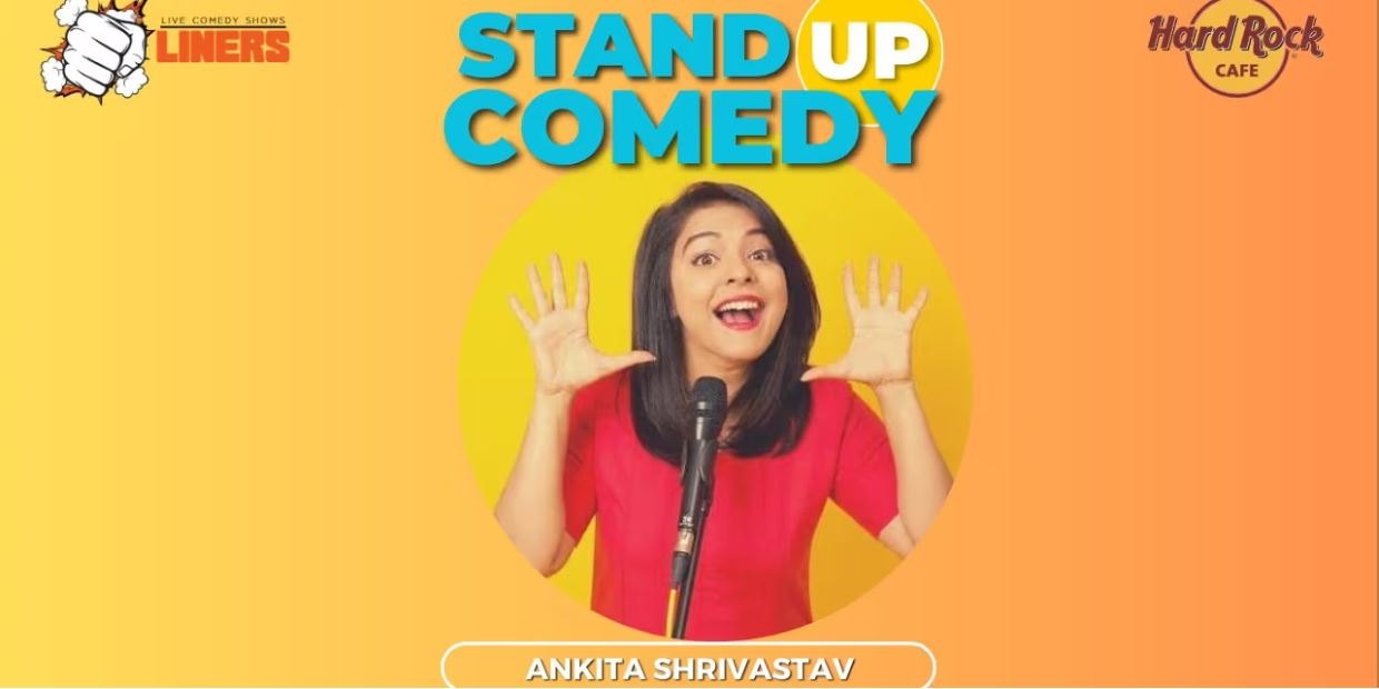 Stand-up comedian Ankita Shrivastav live in Hyderabad on Jun 4th 2023