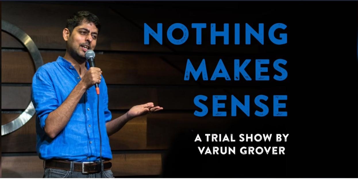 Stand-up comedian Varun Grover live in Mumbai on Jun 8th to 15th 2023