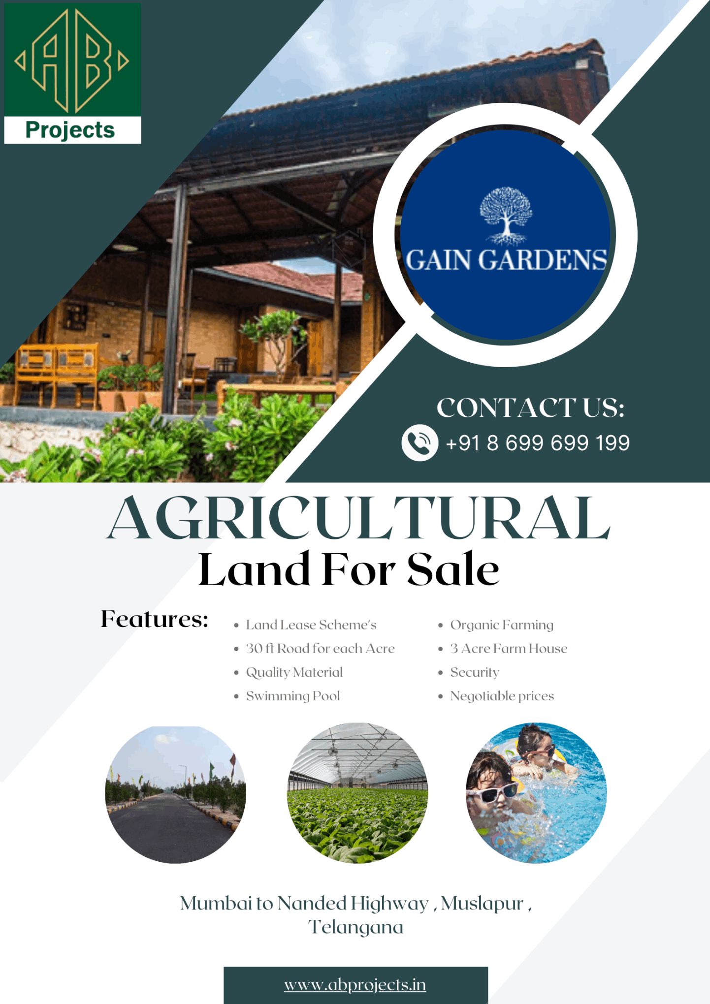 43,560 sq. ft. Sell Land/ Plot for sale @lumbini avenue , Gachibowli, Hyderabad