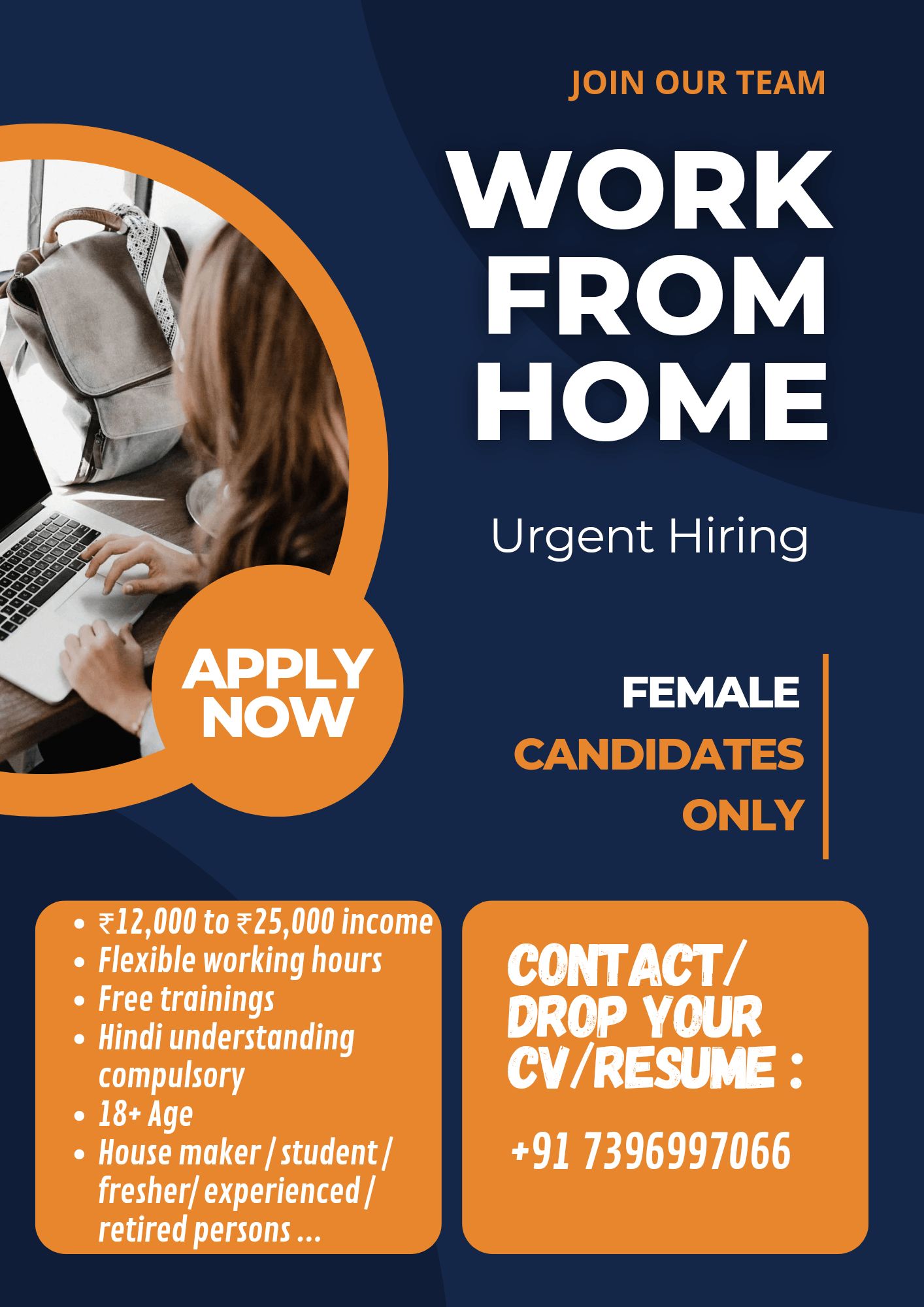 Urgent hiring for Work from home opportunity 