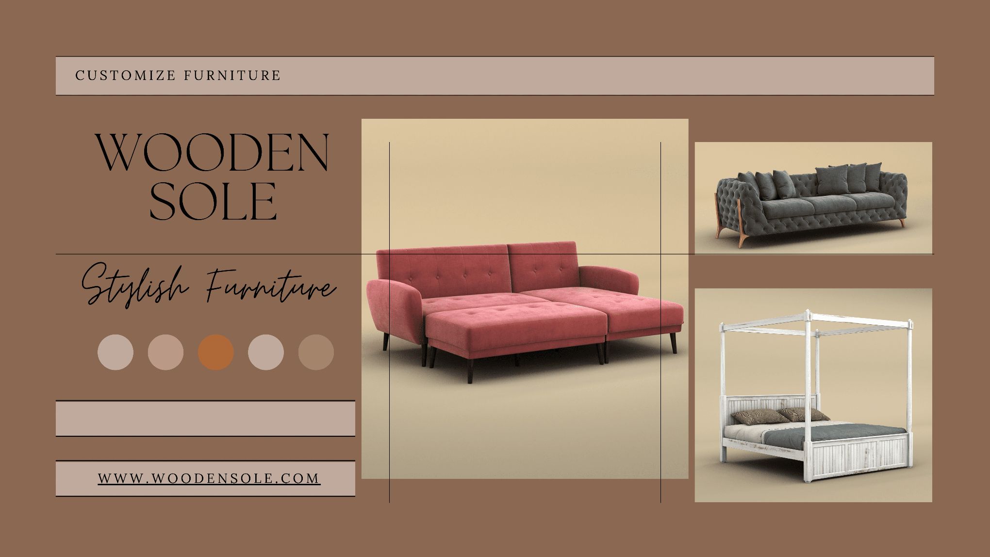 Get Your Premium Custom Furniture Bangalore Online At Wooden Sole 