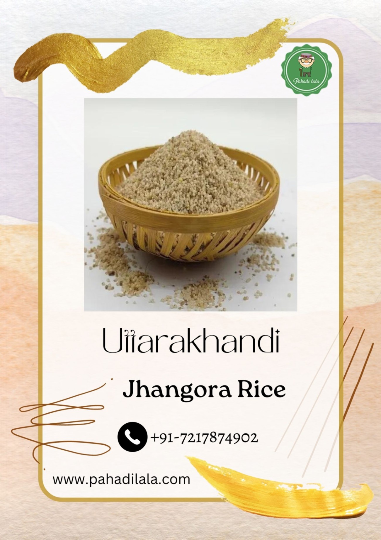 Uttarakhandi Jhangora Rice