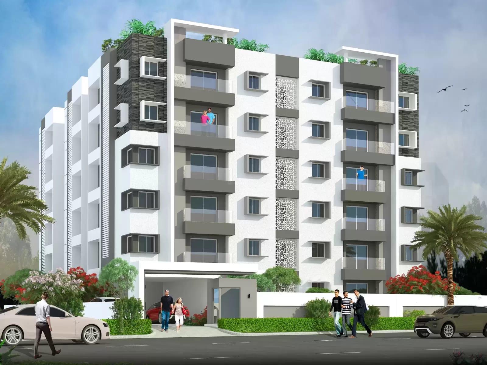 2 Bed/ 2 Bath Sell Apartment/ Flat; 1,145 sq. ft. carpet area; Ready To Move for sale @Bachupally Road, Pragathi Nagar