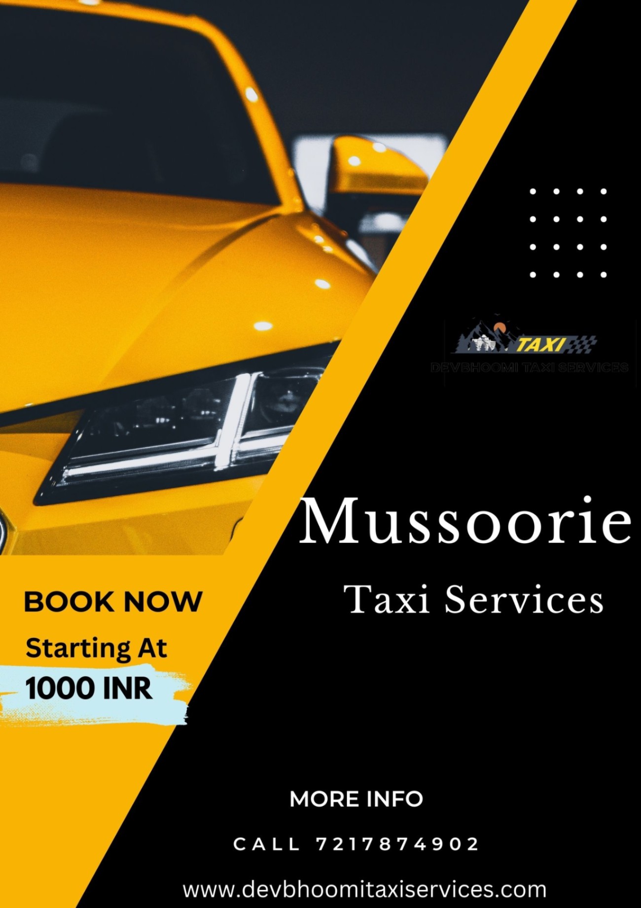 Mussoorie taxi services