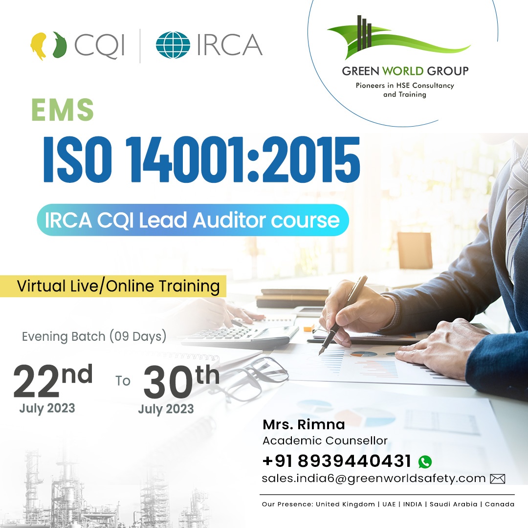  Join our Online ISO Lead Auditor Course in  Chennai, Tamil Nadu! 