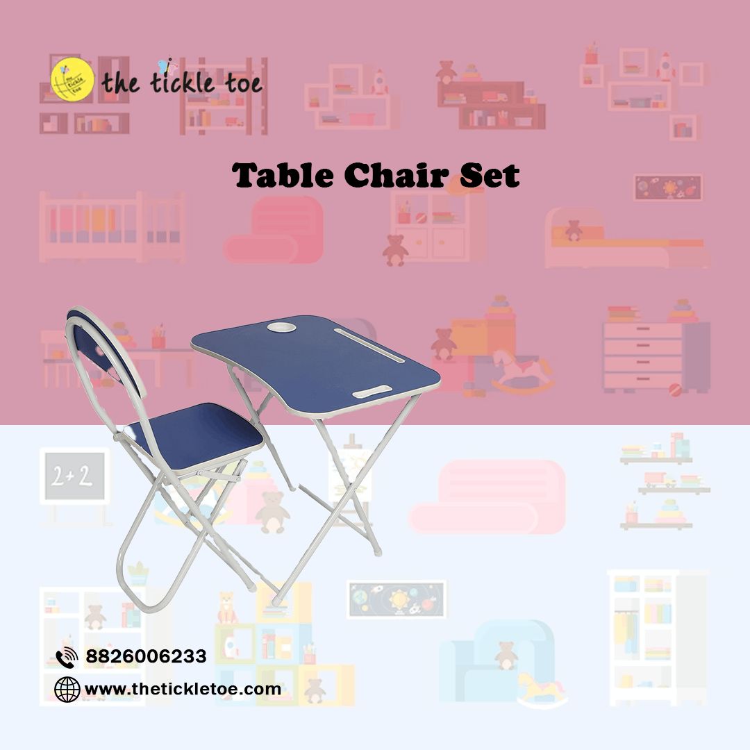 Choose the Comfort for Your Little Ones & Buy a Table Chair Set At the Tickle Toe