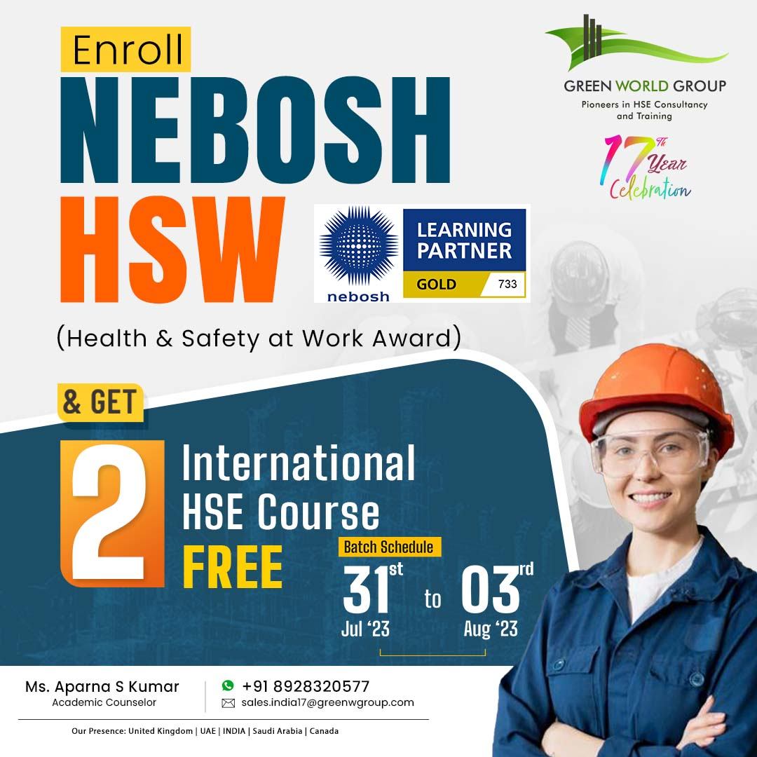  Learn in NEBOSH HSW course in Pune, Maharashtra