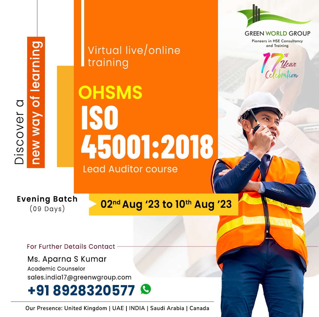 Get ready to elevate your career With ISO lead Auditor course! 