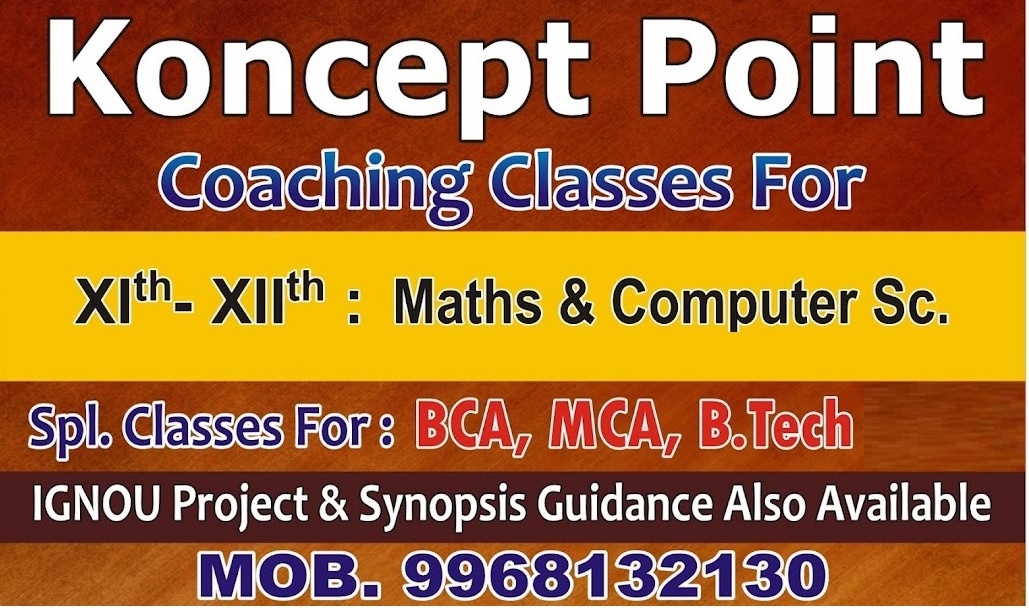 Koncept Classes - B.Tech tuition Center | Noida, Ghaziabad, Delhi NCR