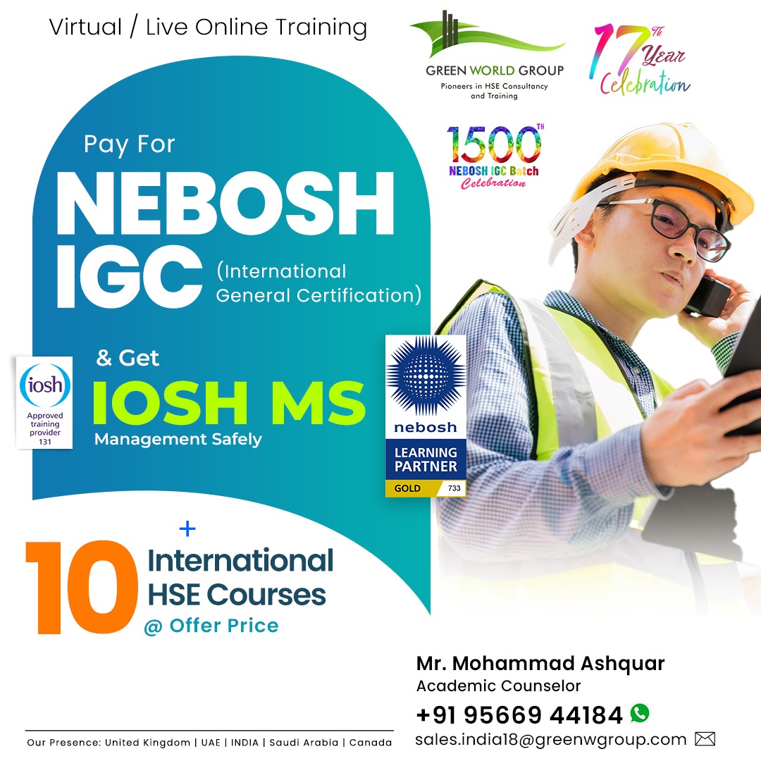 Transform Your Career with Nebosh IGC in Patna