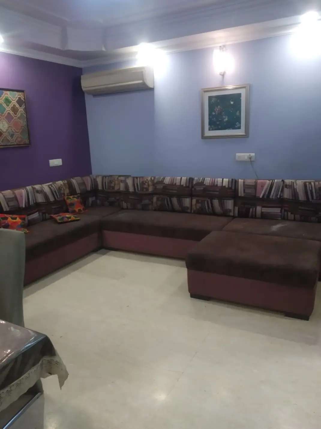 3 Bed/ 3 Bath Rent Apartment/ Flat, Furnished for rent @Greater Kailash -1  New delhi