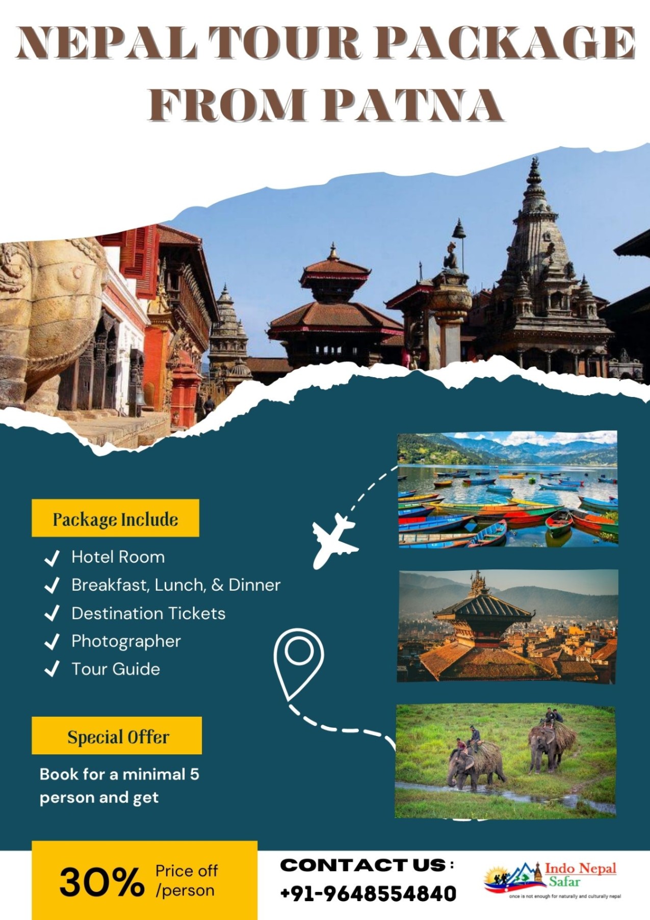 Travel agents; Exp: More than 10 year