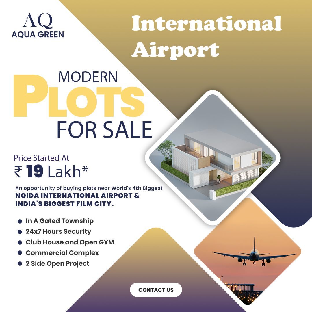 900 sq. ft. Sell Land/ Plot for sale @Near Noida International Air Port