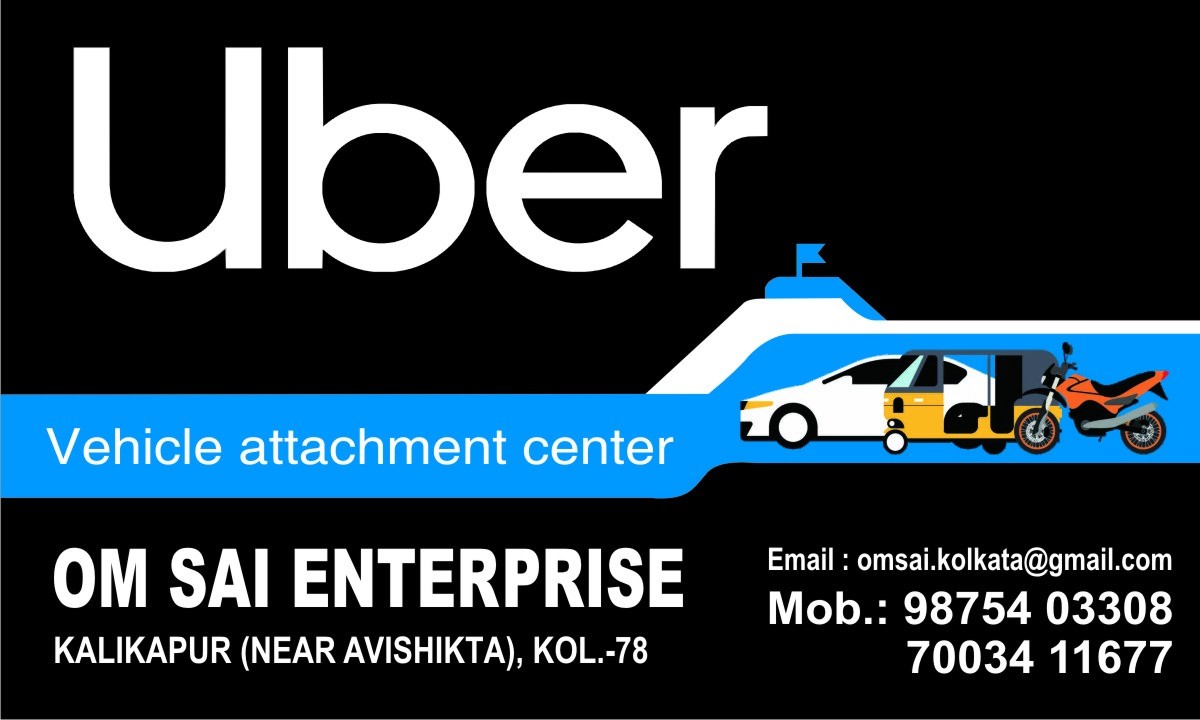 Uber car and Moto attachment Kolkata