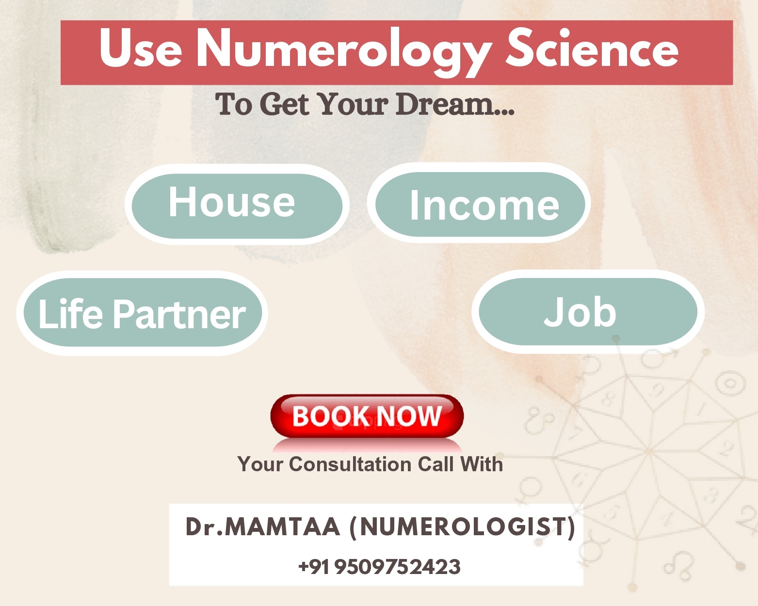 Numerologist, Fortune Telling/ Astrology; Exp: More than 5 year