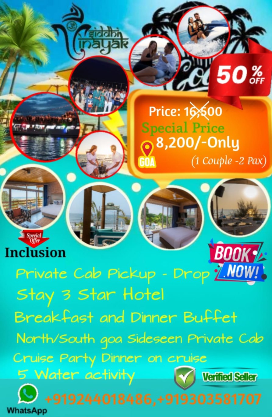 Goa package with special discount 
