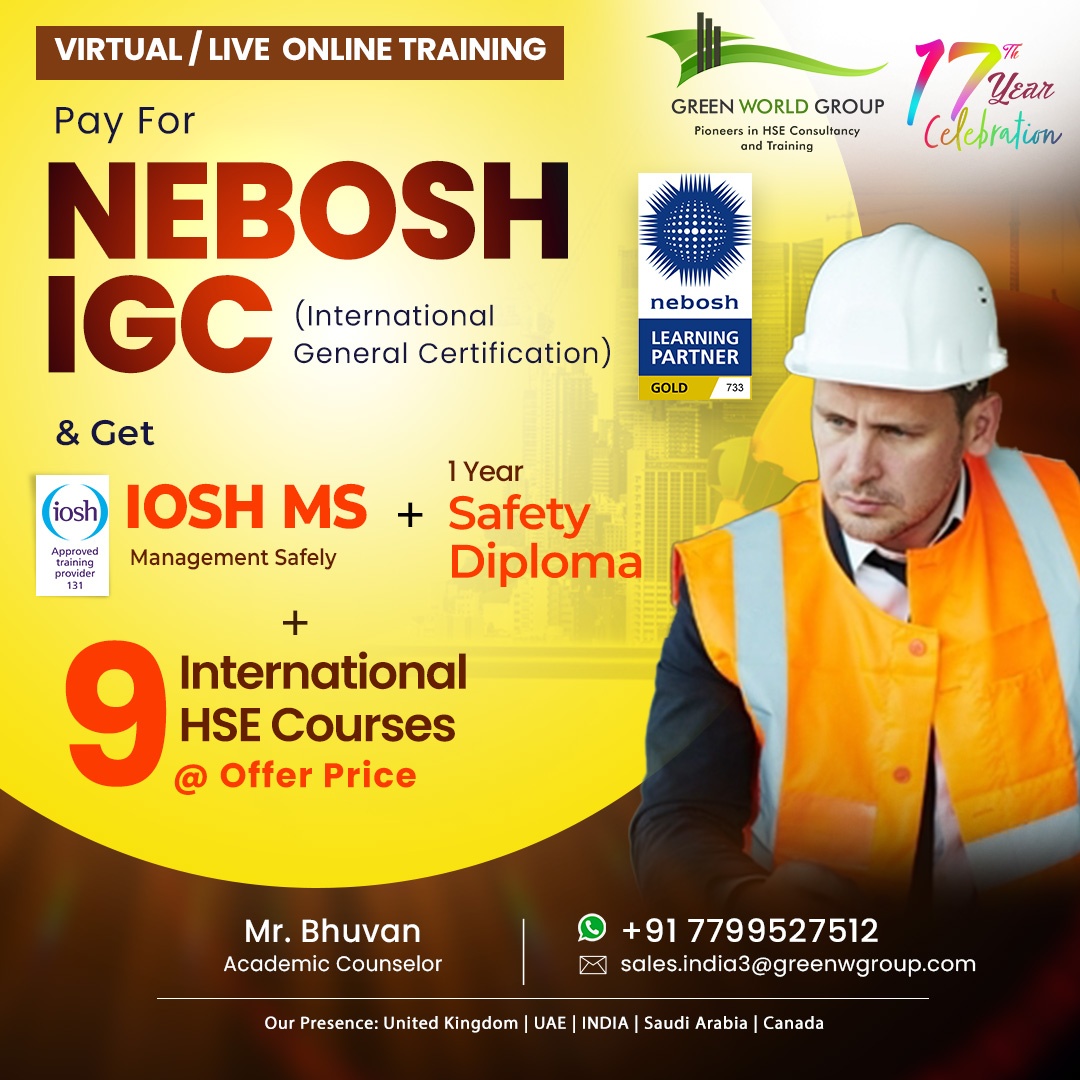 Unlock a safer future with NEBOSH IGC in ANDHRAUnlock a safer future with NEBOSH IGC in ANDHRA