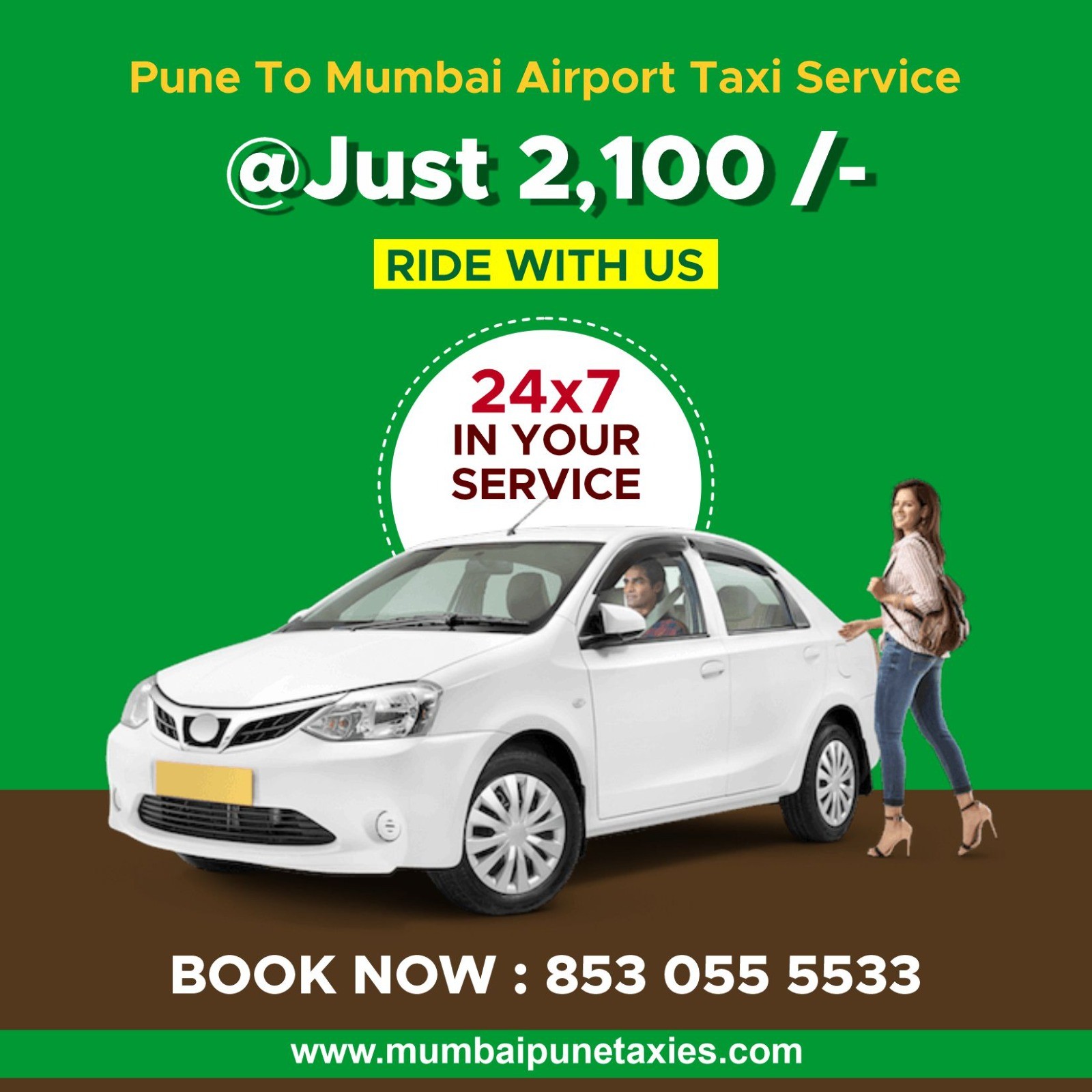 pune to mumbai airport taxi service