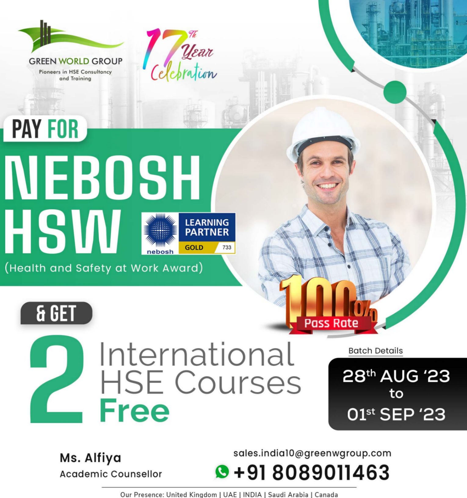 "Elevate Your Safety Skills with NEBOSH HSW certification...!!