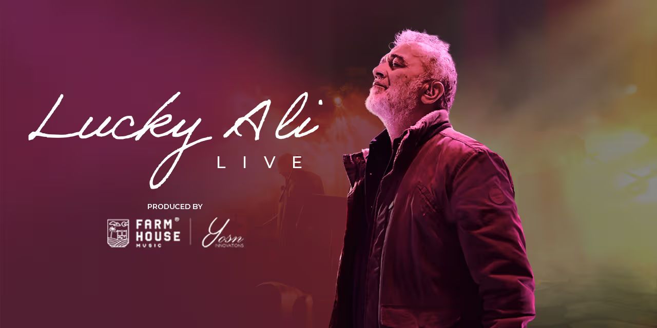 Indian singer Lucky Ali live in Bengaluru on Dec. 9th 2023
