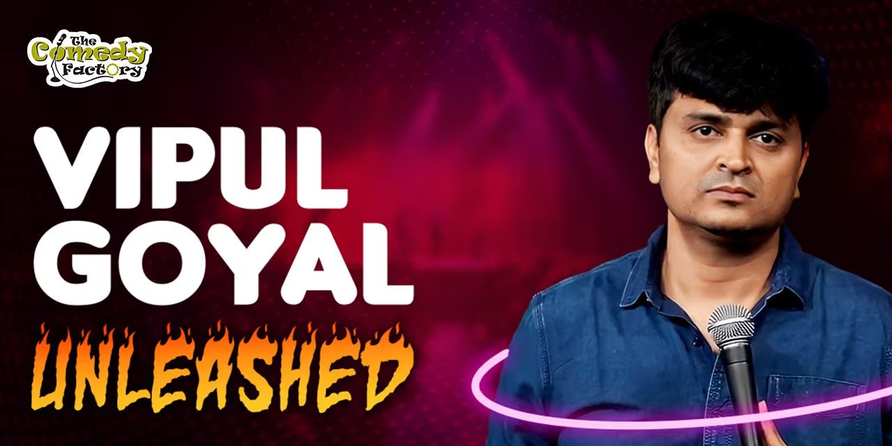 Stand-up comedian Vipul Goyal live in Ahmedabad on Oct. 1st 2023