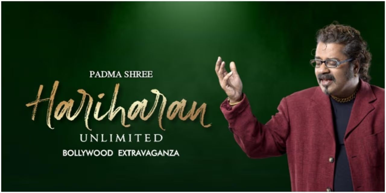 Indian singer Hariharan live in Mumbai on Nov. 26th 2023