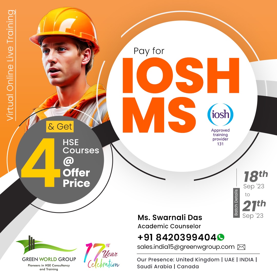 IOSH MS Course Training in Lucknow, Uttar Pradesh 
