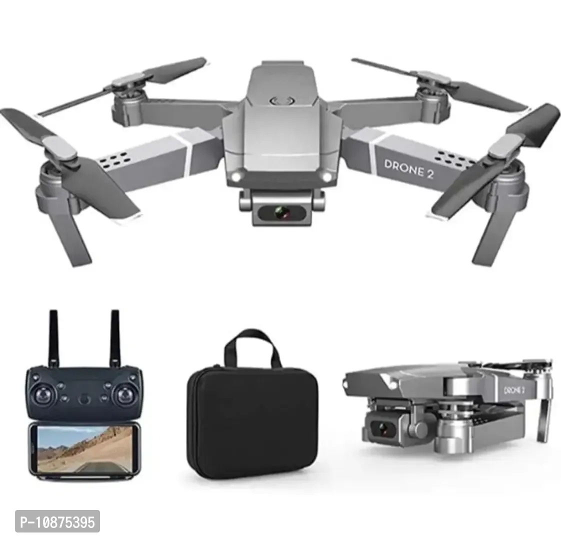 Foldable Remote Control Drone with 1600mAh Battery, HD Wide Angle Lens, and Optical Flow Positioning Camera