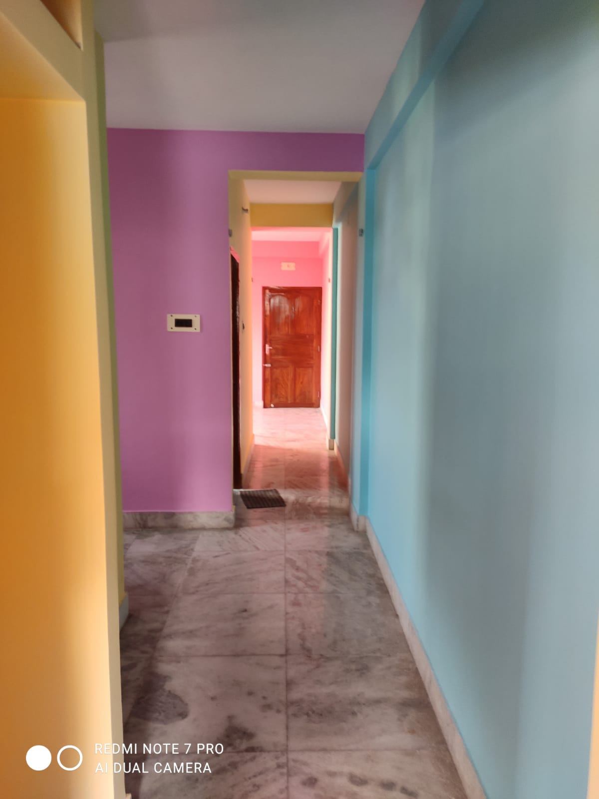 2 Bed/ 2 Bath Rent Apartment/ Flat; 736 sq. ft. carpet area, UnFurnished for rent @Baguihati