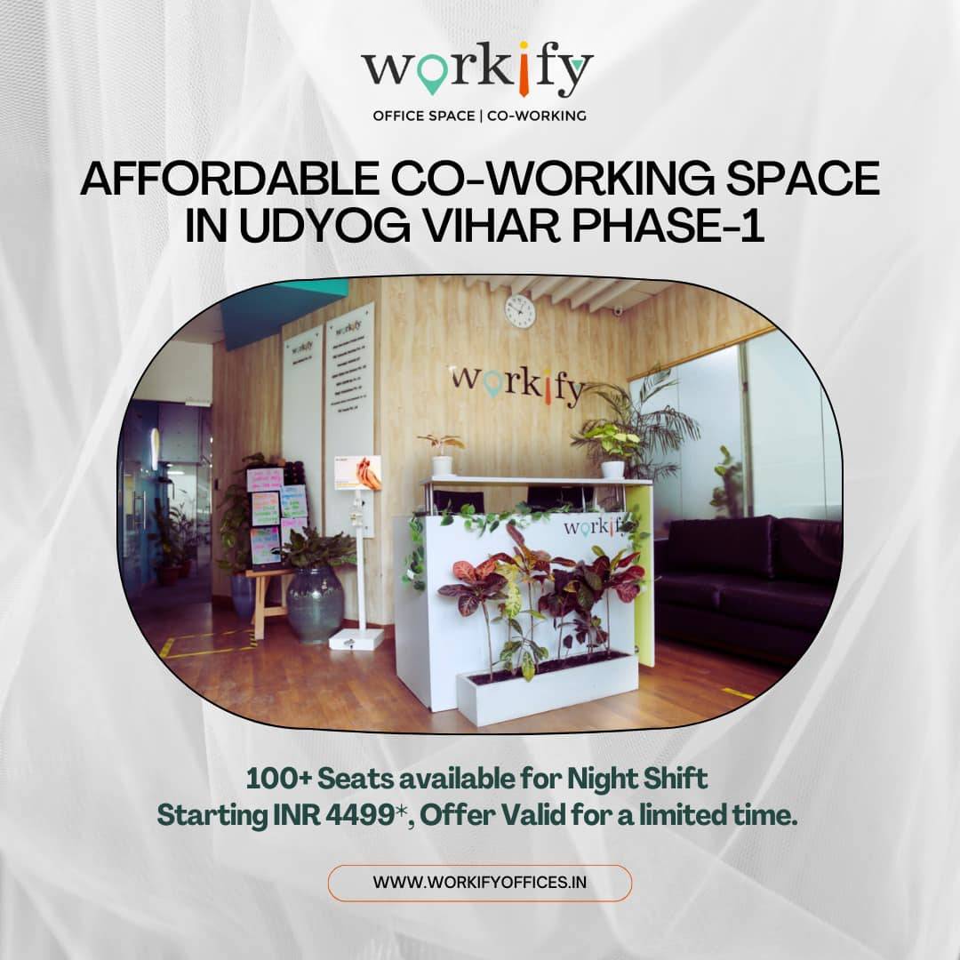 Best Shared Office Space in Gurgaon