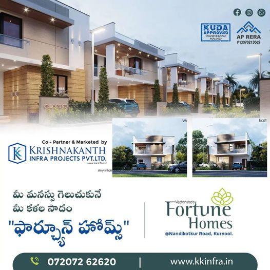 3 Bed/ 3 Bath Sell House/ Bungalow/ Villa; 2,900 sq. ft. carpet area; 2,900 sq. ft. lot for sale @kurnool