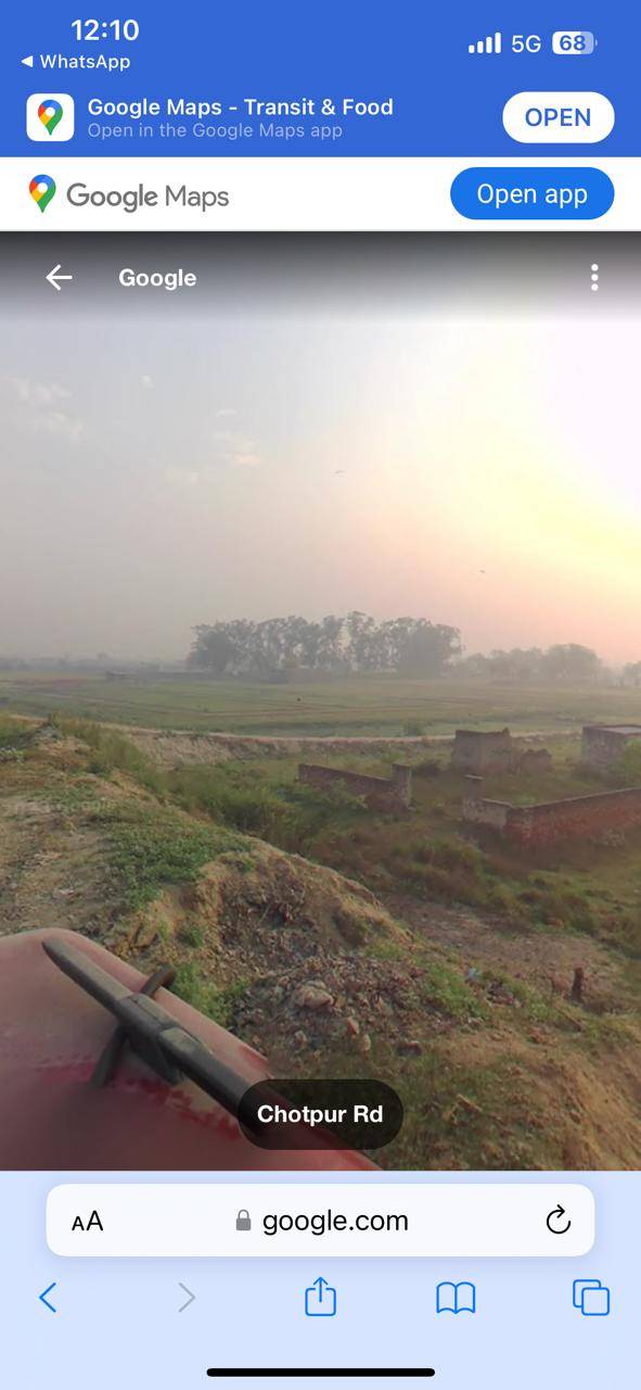 57,600 sq. ft. Sell Land/ Plot for sale @Sec 115 chotpur road kakrala