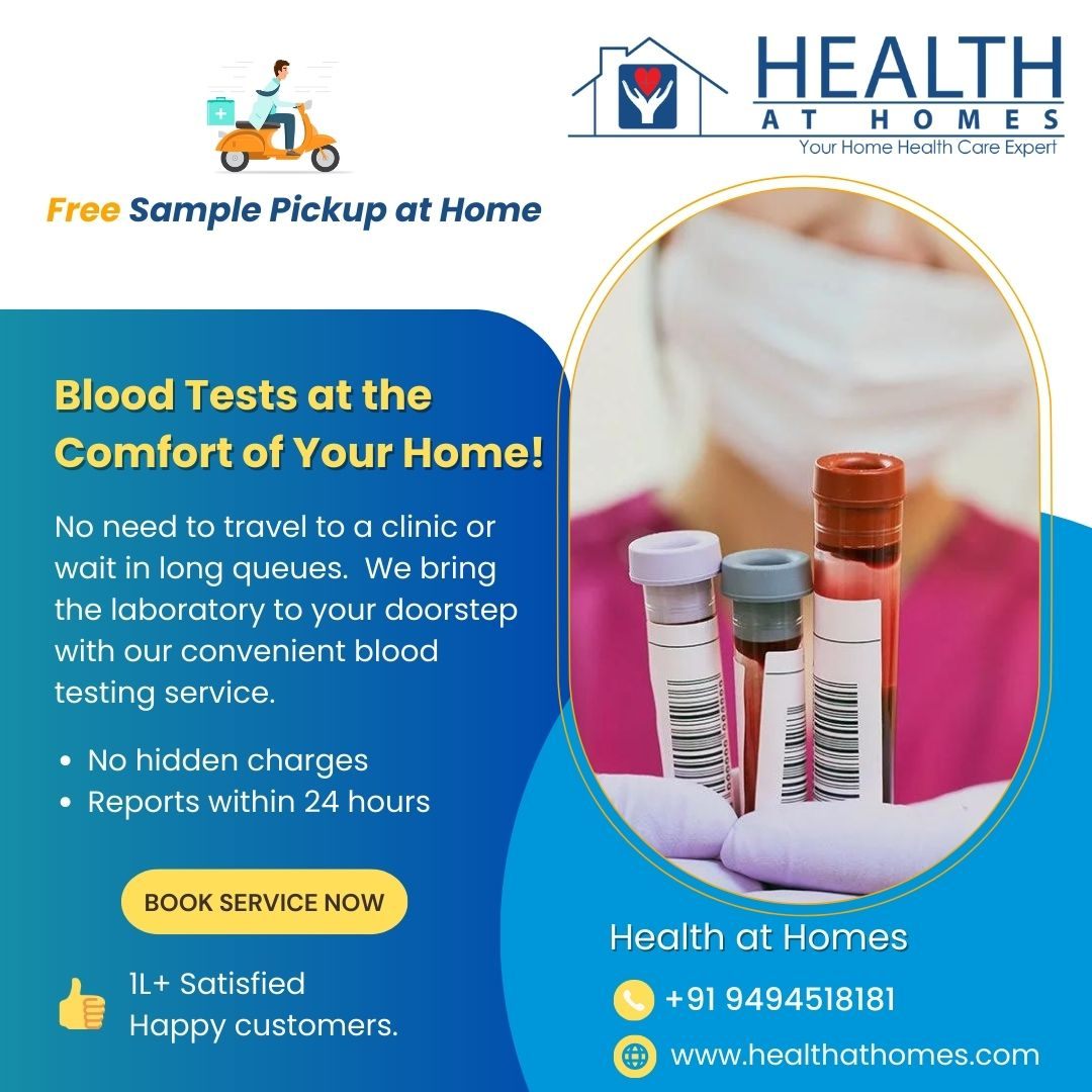 Blood Test Home Collection in Hyderabad