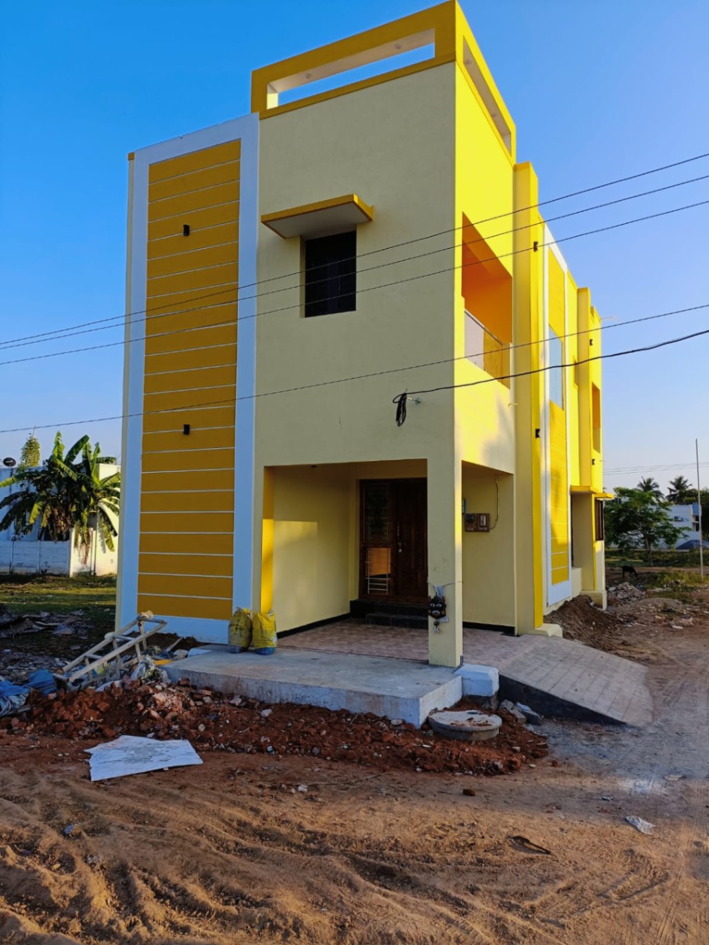 3 Bed/ 2 Bath Sell House/ Bungalow/ Villa; 1,750 sq. ft. carpet area; 1,000 sq. ft. lot for sale @Chettiyapatti