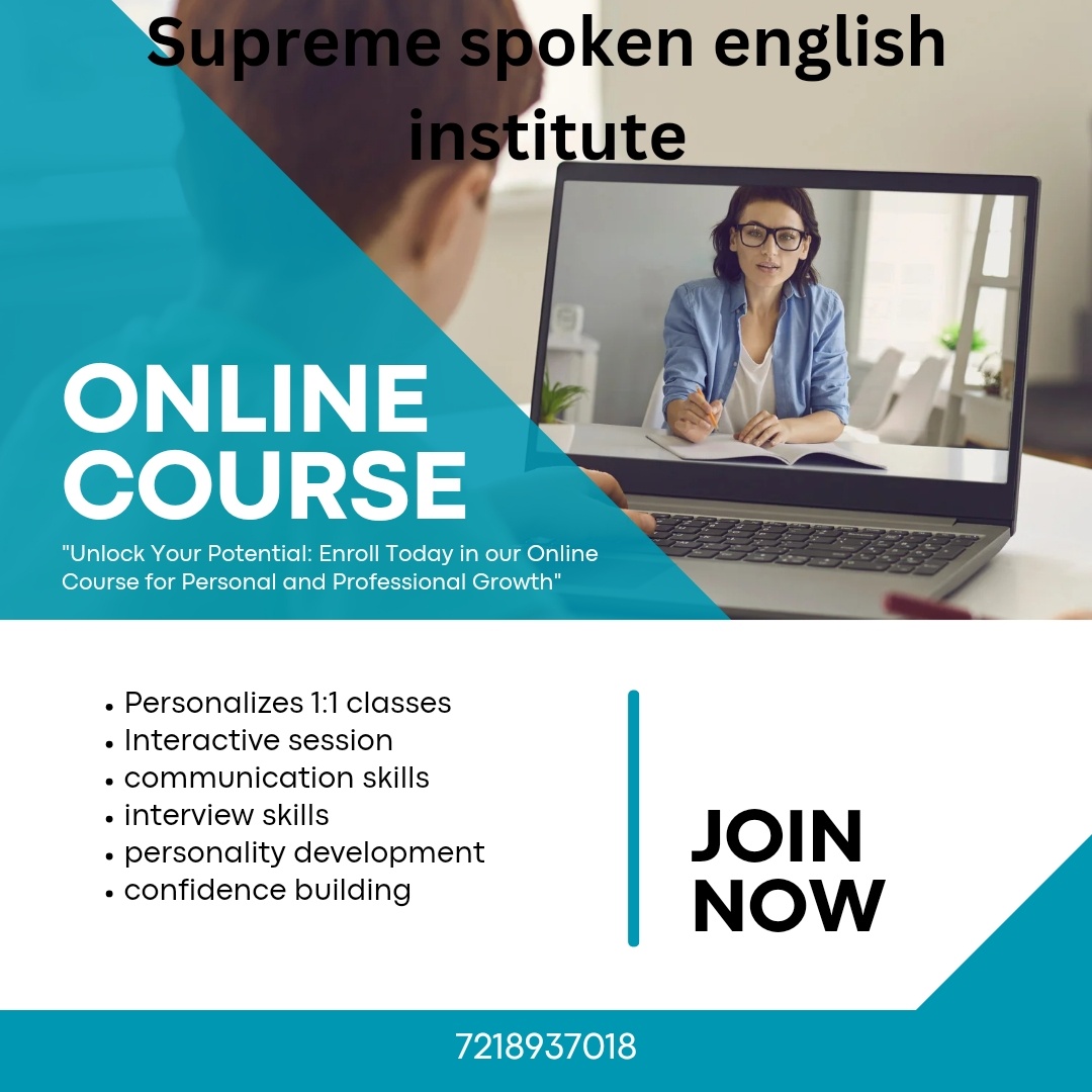 Best online spoken english institute 