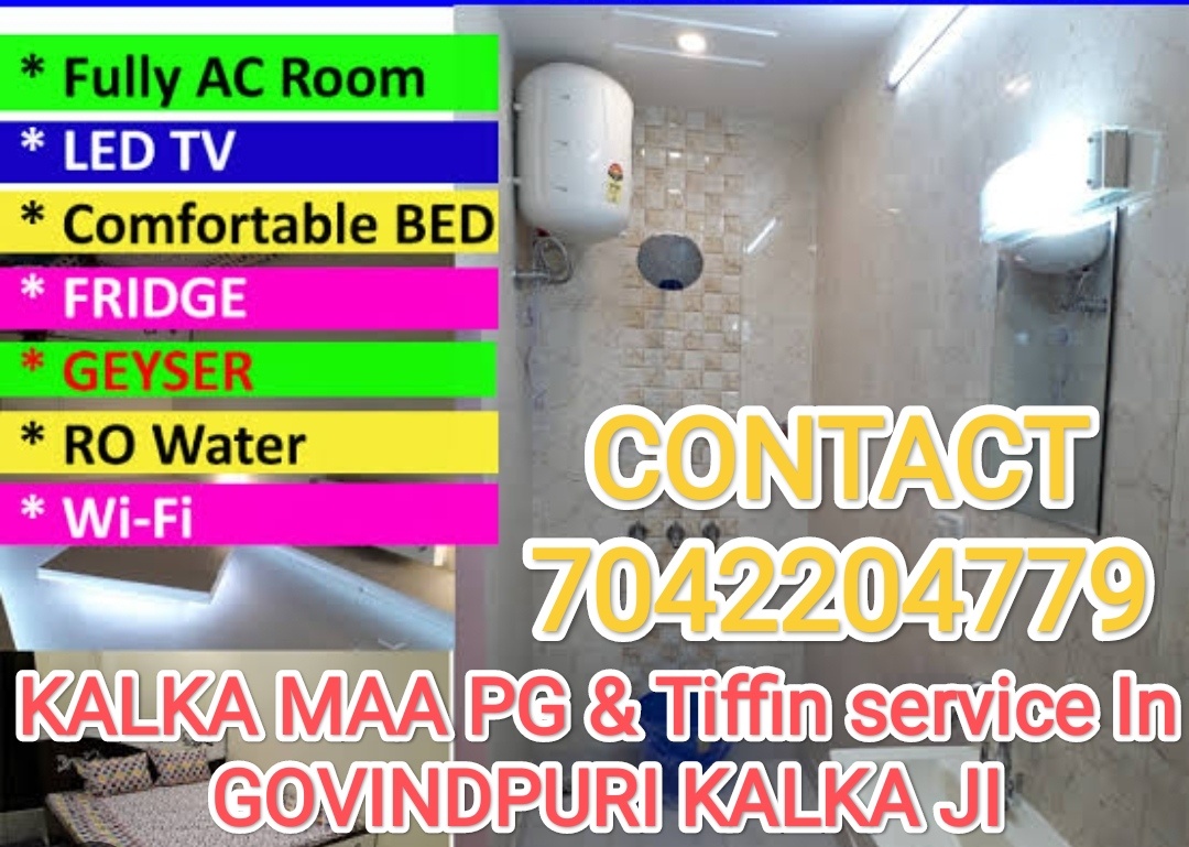 PG/ Roommate for rent @779/7, Govindpuri kalkaji new delhi