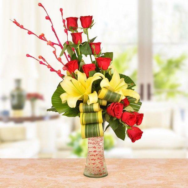 Send Flowers to Delhi Get 30% Off on Your First Order at Yuvaflowers