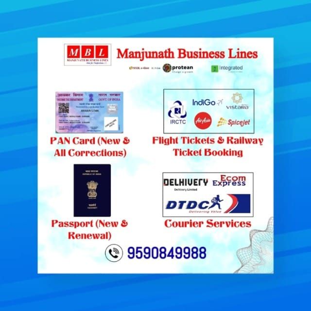 PANCARD PASSPORT  VEHICLE INSURANCE HEALTH INSURANCE OTHER SERVICES
