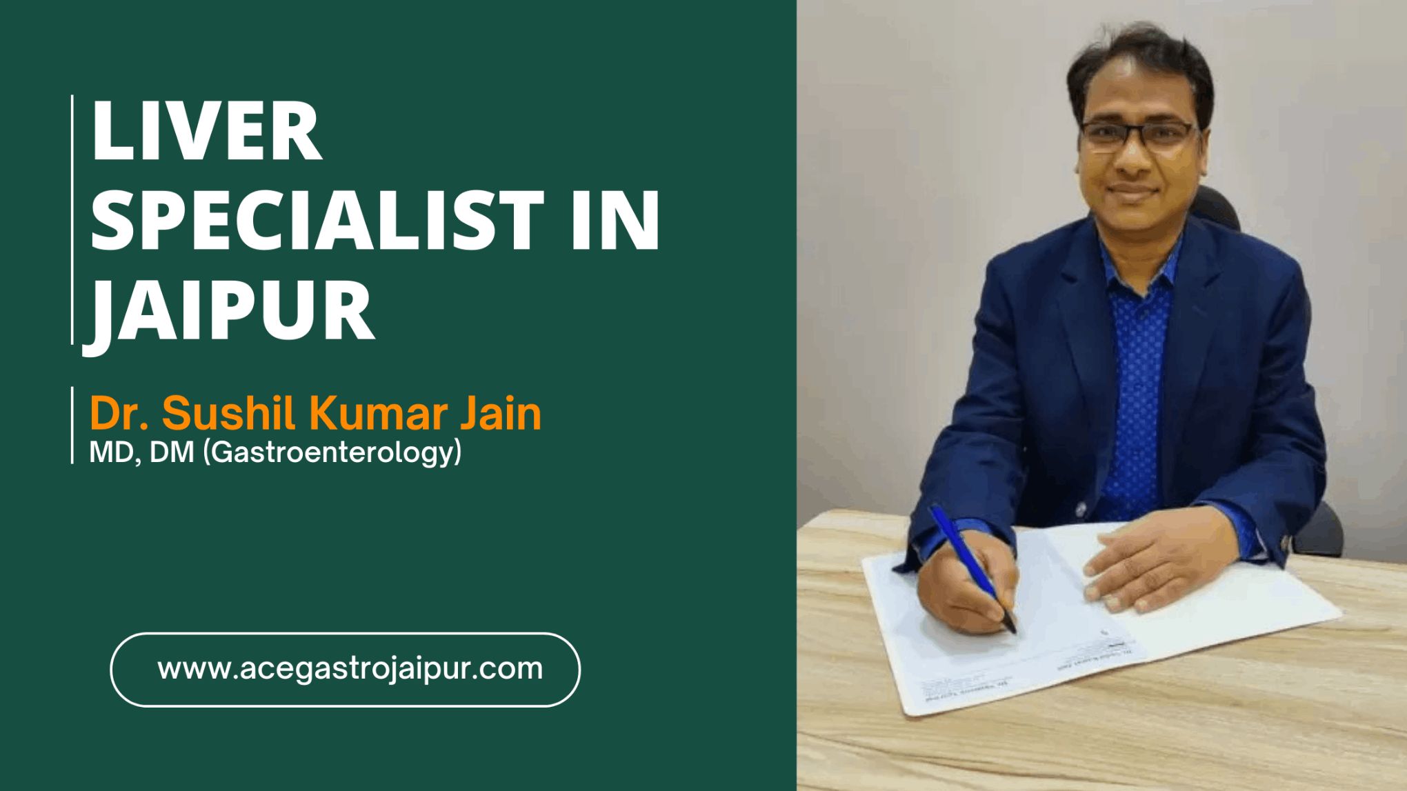 Liver Specialist in Jaipur - Dr. Sushil Kumar Jain | ACE Gastro