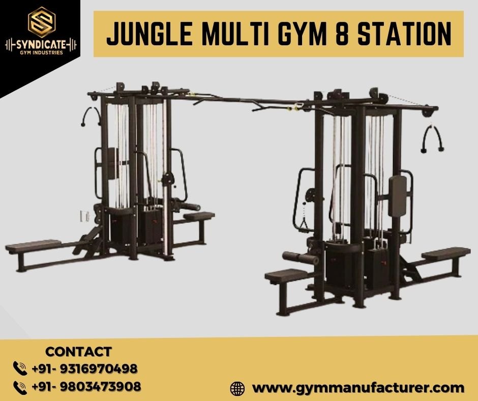 8 Station Jungle Multi Gym