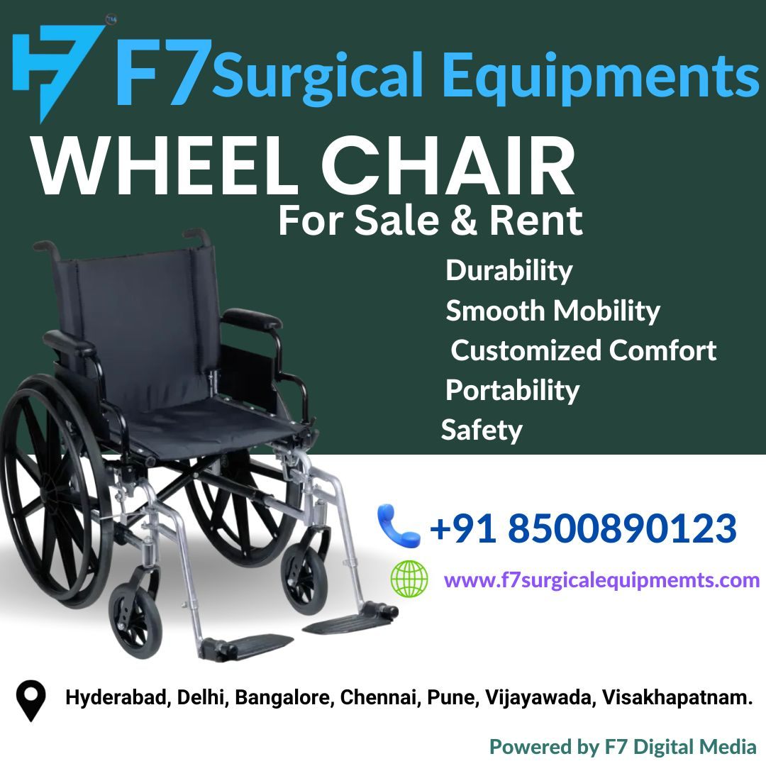Wheel Chair for sale in Pune - f7 surgical equipments