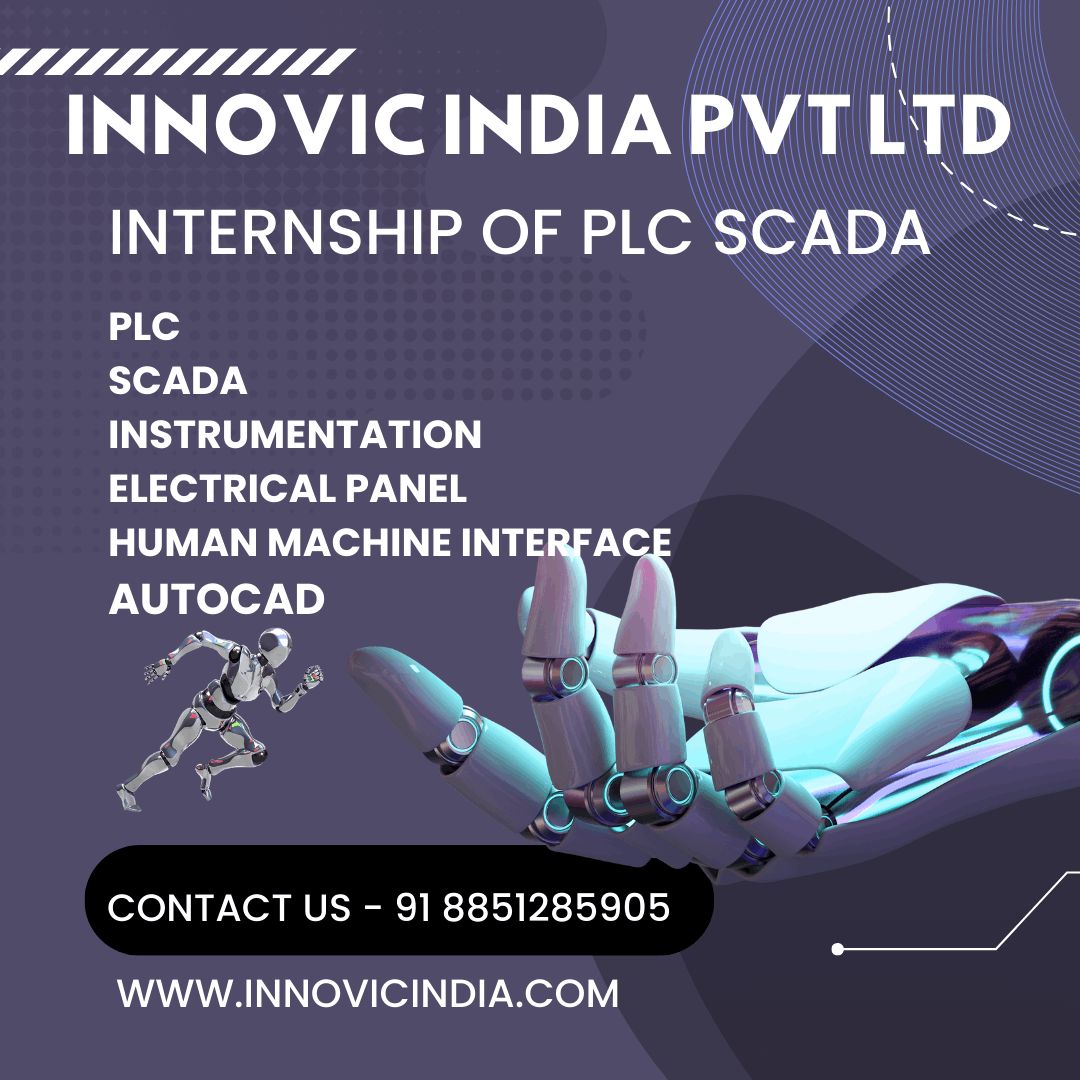 Internship of  PLC, SCADA TRAINING IN DELHI NCR